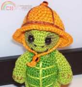 Szydełkowe Stwory - Victor the turtle english