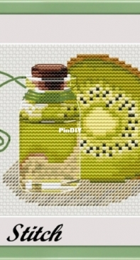 Milla Stitch - Kiwi Flavor by Elena Mityakina -