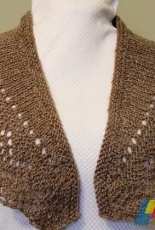 Curved Shoulder Scarf by Barb Padwicki-Free