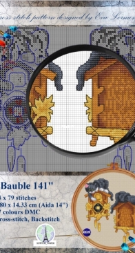Xstitch Tower - Bauble 141 by Eva Lermontov