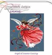 Cross Stitch Designs by Rinna - Angel of Summer Evening