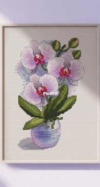 Paradise Stitch - Prima Orchid by Olga Lankevich SAGA