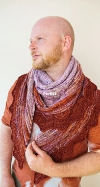 Woolly Waffle Shawl by Stephen West - Westknits