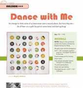 Brigitte Heitland-Dance with Me-Free Circle Appliqué Quilt Block Quilt