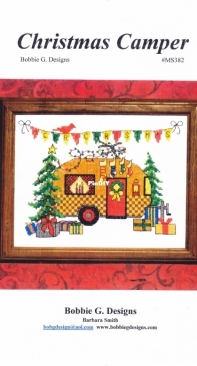 Bobbie G. Designs MS382 - Christmas Camper