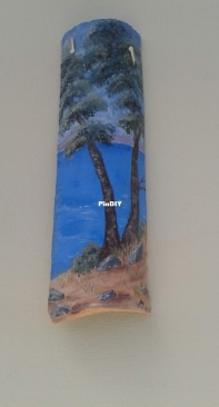 Painted tile 2