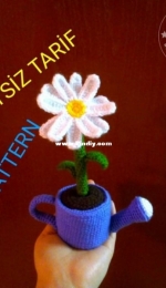 Ulku Bulut - Kalemli çiçek   - Pen flower - Turkish - Free