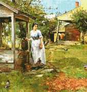 Artecy Cross Stitch - At the Well by Henry Bacon