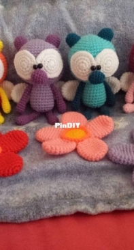 Amigurumi Prinzessin - Flower Beetles - Bluemchenkaefer - German