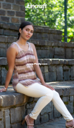 Lincraft - P058 Ladies Knife Pleat Ribbed Tank Top - Free