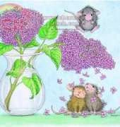 HAED HAEHOM 1023 Fragrant Shower by Ellen Jareckie, House-Mouse Designs