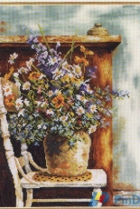 Lanarte 34735 Flowers on the Chair