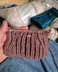 Testing Brioche Stitch