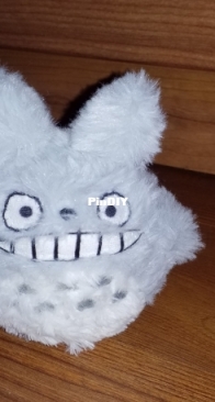 Totoro plushie