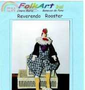 Folkart-Reverendo rooster
