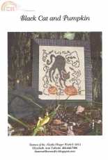 Dames of the Needle - Black Cat and Pumpkin