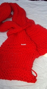 Red scarf