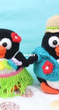 Stringy Ding Ding - Olive - Tropical Penguins - Free