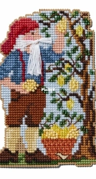 Mill Hill - MH20-2431 - Mediterranean Santas - Lemon Grove Santa