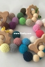 Wooden teethers