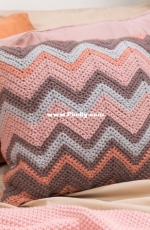 Lincraft - P052 Chevron Cushion Cover - Free