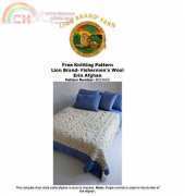 Lion Brand Yarn-80234-Fishermans Wool Erin Afghan-Free