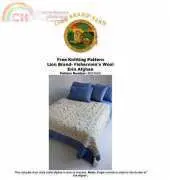 Lion Brand Yarn-80234-Fishermans Wool Erin Afghan-Free