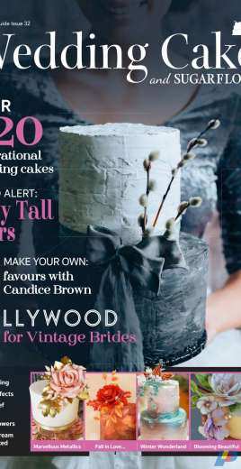 Cake Craft Guides Wedding Cakes Sugar Flowers Issue 32 2017