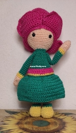 Peony doll