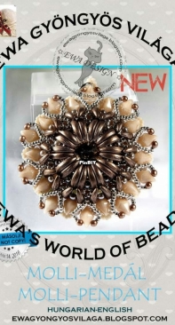 Ewa Design - Ewa Gyongyos Vilaga - Molli Pendant - Hungarian / English