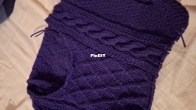 purple moby sweater