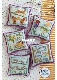 Lindy Stitches Spring Forest Scrapbook Part 1