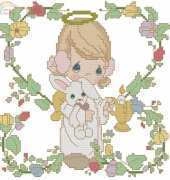 Bedtime Angel from Gloria and Pat PM58 ABCs of Friendship PCS