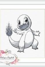 Makaronka Stitch  - Charmander by Victoria / Victoriya Dzukaeva