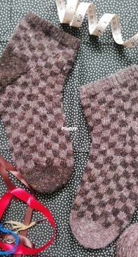 Cranmore Socks by Emily Lawry-Free