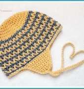 Charmed By Ewe - Janaya Chouinard - Zigzag Earflap Hat