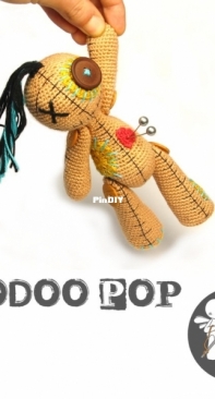 Mispeltoy Crochet - Kenzi Noe - Voodoo Doll - Voodoo Pop - Dutch