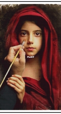 Abakan - Artist painters hand by Urszula Przygrodzka