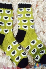 Sheepish Socks by Abigail Grasso-Free
