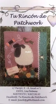 Your Patchwork Corner - Sheep   - Tu Rincon del Patchwork - Archivador Oveja. Spanish