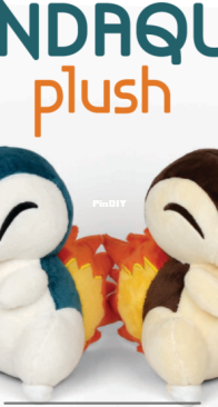 Sew Desu Ne - Choly Knight - Cyndaquil Plush Sewing Pattern - Free
