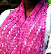 Colliding Stars Scarf by Denise Twum /NiseyKnits-Free