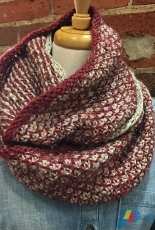 Darn Knit Anyway-In the Mean Time Cowl Two by Carly Stipe-Free