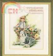Lanarte 34445 Boy with dog