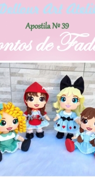 Dellour Art Atelie - Deilza Neves - No.39 - Fairy Tales 1 -  Contos de Fadas 1 - Portuguese