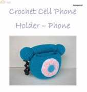 Sky Magenta - Cell Phone Holder Purse