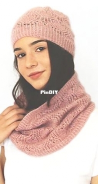 Adorea Hat & Cowl by Ambah OBrien
