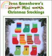 Mini Christmas Stockings by Jean Greenhowe