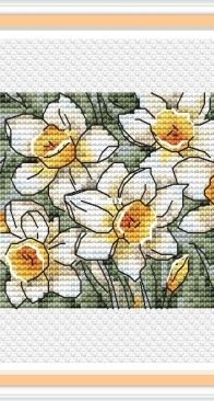 Spring daffodills by Tatiana Sharova