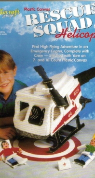 Plastic Canvas - Rescue Squad Helicopter